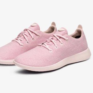 New AllBirds Women's Wool Runner Calm Taupe (Pink) Running Shoes Size 8